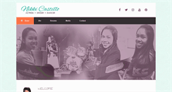 Desktop Screenshot of msnikkicastillo.com